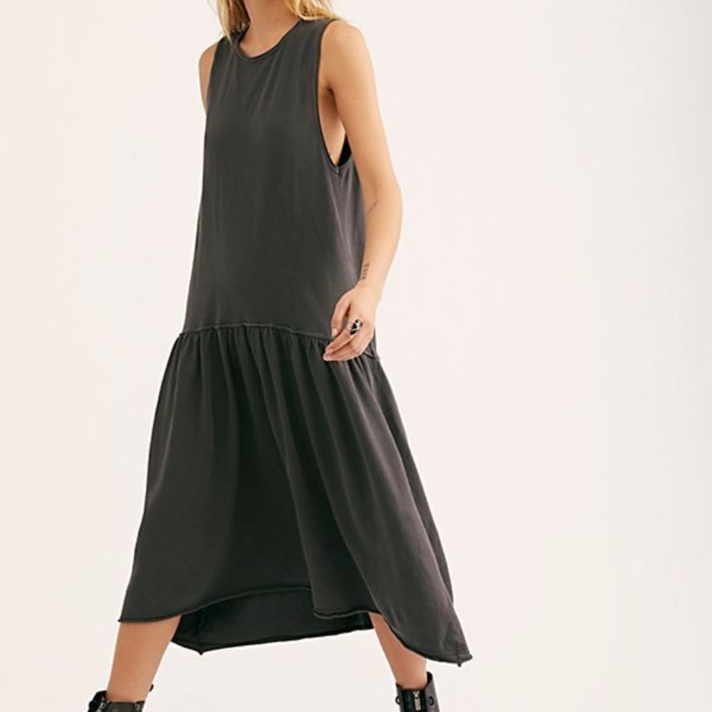 Free People Beach Island Retreat Dress - Black - Size XS